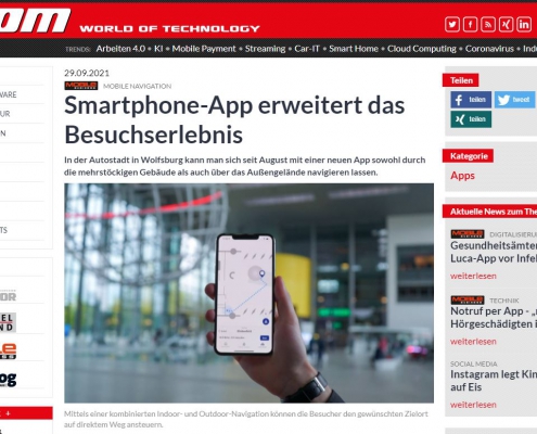 IT-Zoom berichtet über Autostadt App von locandis
