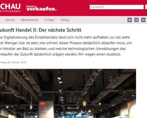 Rundschau für den Lebensmittelhandel über digitale Kundenkarte